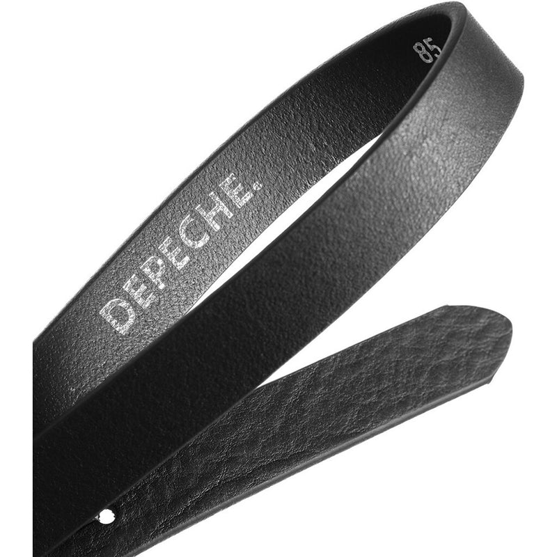 DEPECHE Elegant bælte Belts 099 Black (Nero)