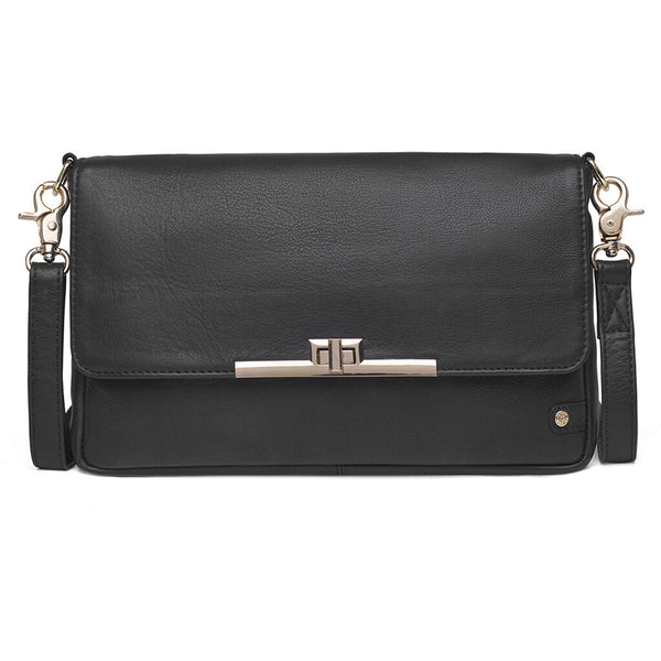 DEPECHE Elegant clutch Clutch 099 Black (Nero)