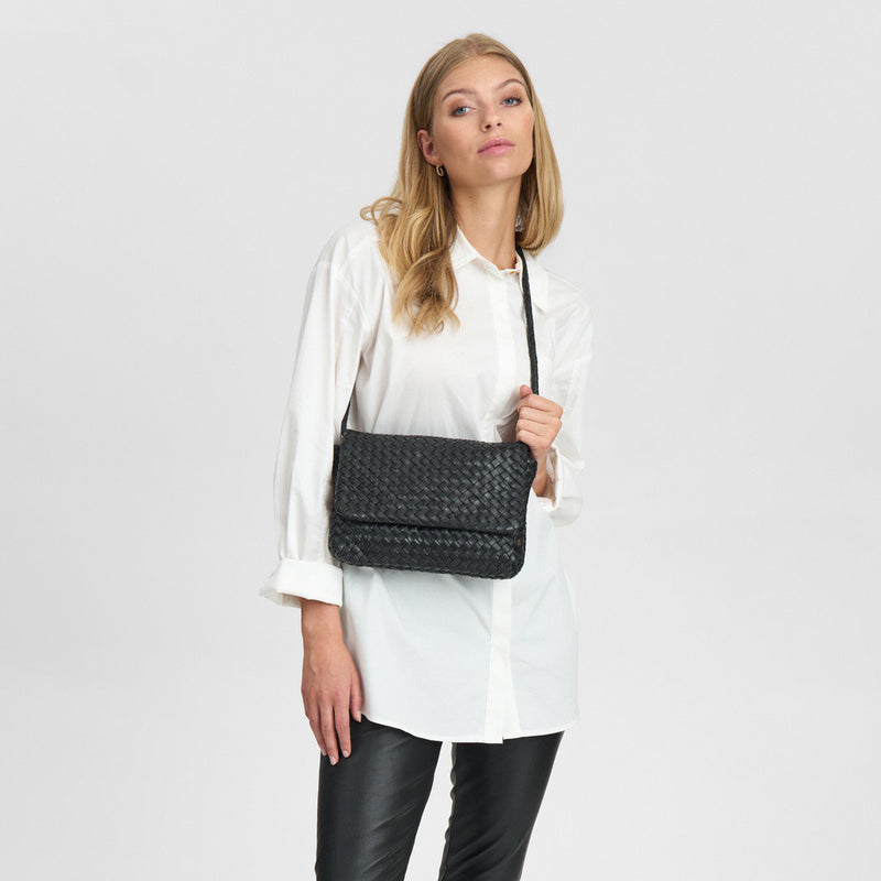 DEPECHE Elegant crossover Clutch 099 Black (Nero)