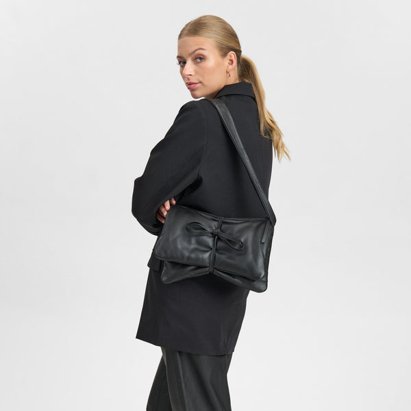 DEPECHE Elegant håndtaske Shoulderbag / Handbag 099 Black (Nero)