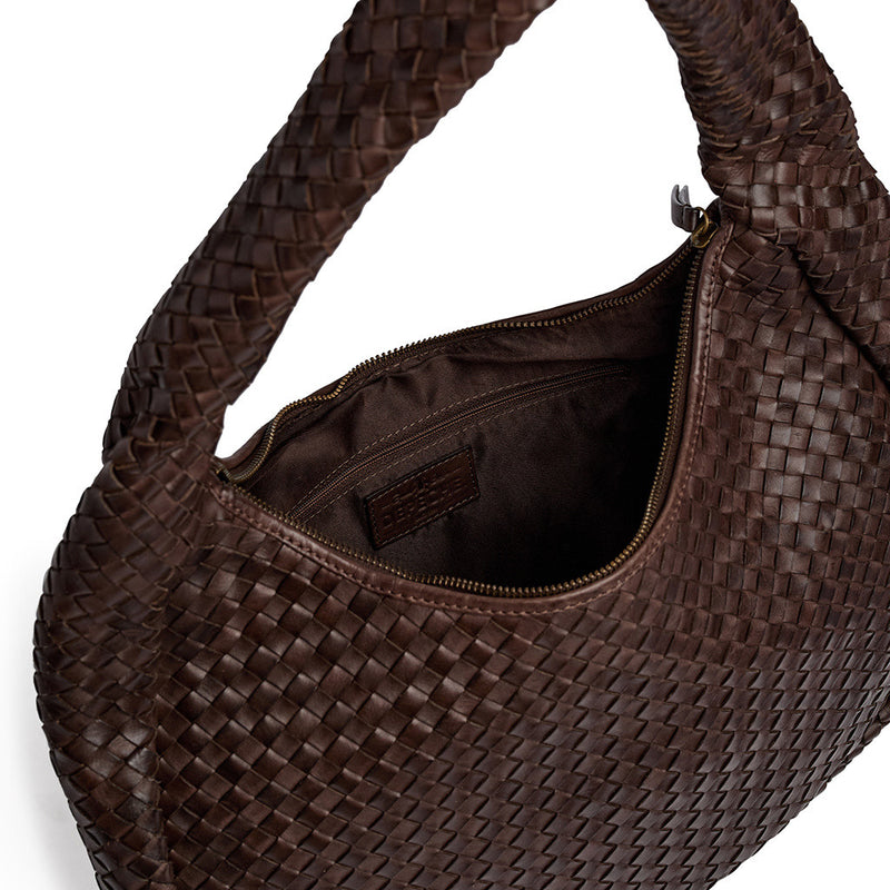 DEPECHE Elegant shopper Shopper 161 Dark brown