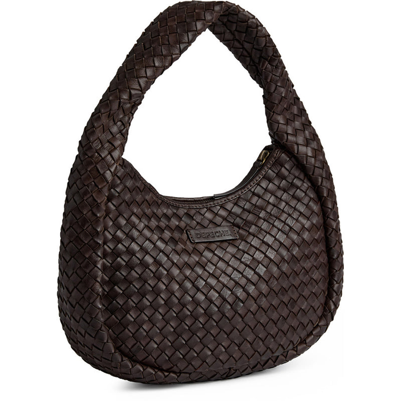 DEPECHE Elegant skuldertaske Shoulderbag / Handbag 161 Dark brown