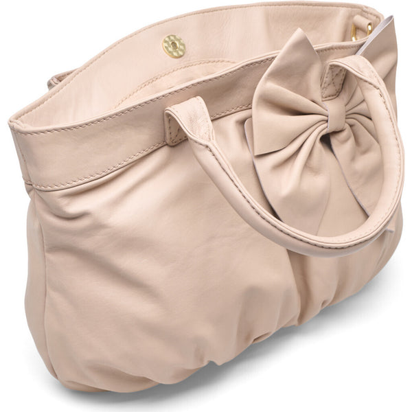DEPECHE Elegant taske med sløjfe detalje Shoulderbag / Handbag 202 Vanilla