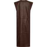 Depeche leather wear Eliza lang skindvest Vest 106 Coffee