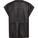 Depeche leather wear Eliza skindvest Vest 099 Black