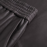 Depeche leather wear Everlyn skindnederdel med elastik i taljen Skirts 008 Chocolate