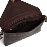 DEPECHE Fashion Favourites croco clutch i skind Clutch 265 Brown Croco