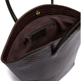 DEPECHE Fashion Favourites croco shopper i skind Shopper 265 Brown Croco