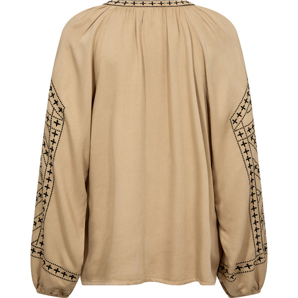 Depeche Clothing Feminin Liva bluse Blouse 011 Sand