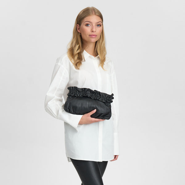 DEPECHE Feminin clutch Clutch 099 Black (Nero)