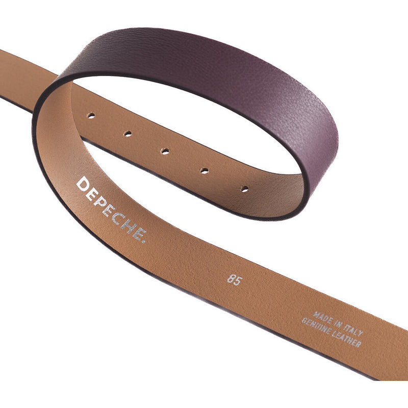 DEPECHE Feminint bælte Belts 032 Cranberry