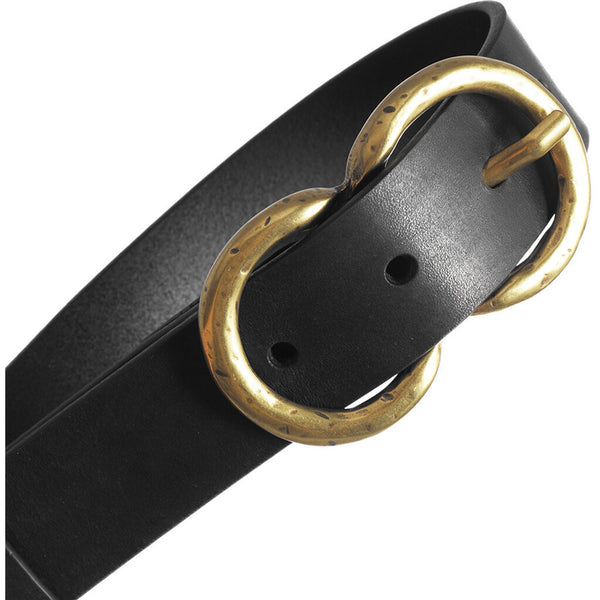 DEPECHE Feminint bælte Belts 099 Black (Nero)