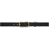 DEPECHE Feminint bælte Belts 099 Black (Nero)