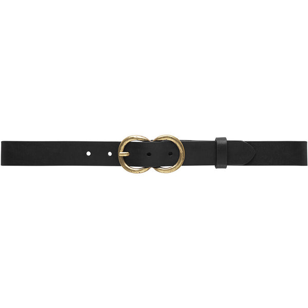 DEPECHE Feminint bælte Belts 099 Black (Nero)