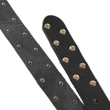 DEPECHE Feminint bælte med nitter Belts 099 Black (Nero)