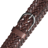 DEPECHE Flettet bælte Belts 008 Chocolate