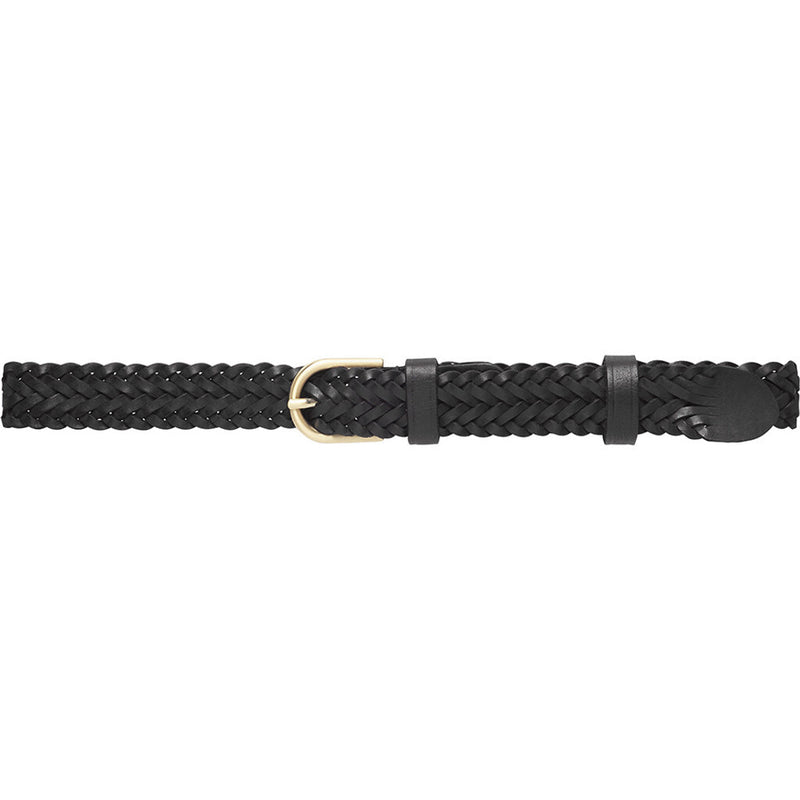 DEPECHE Flettet bælte Belts 099 Black (Nero)