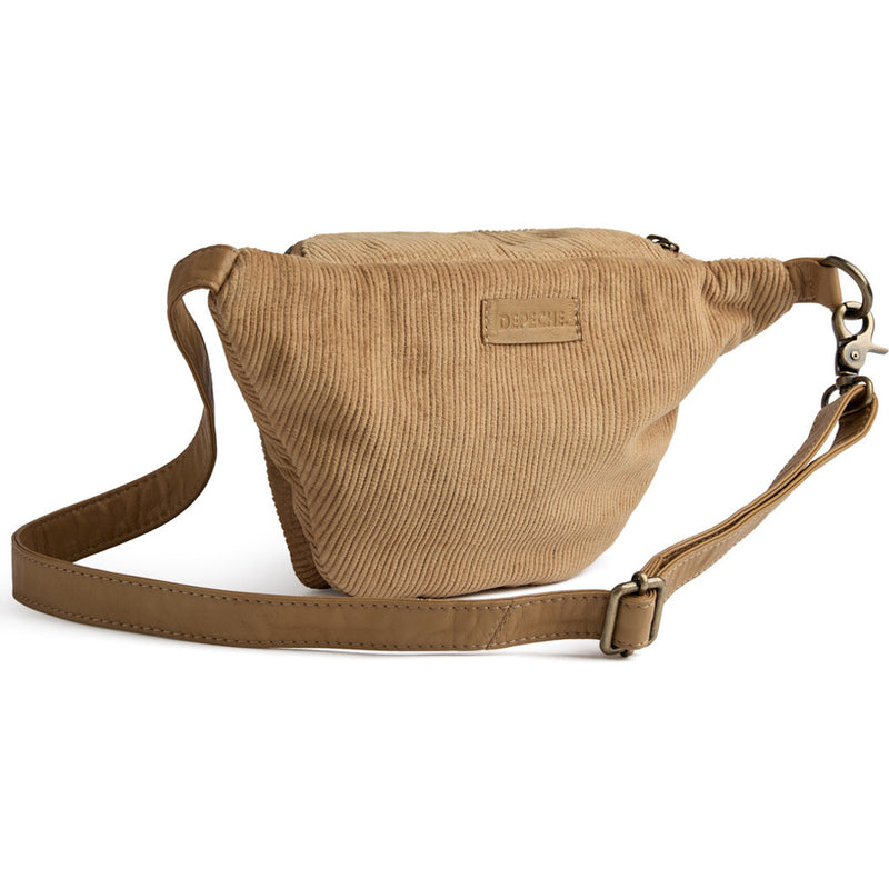 DEPECHE Fløjl bumbag Bumbag 013 Tan