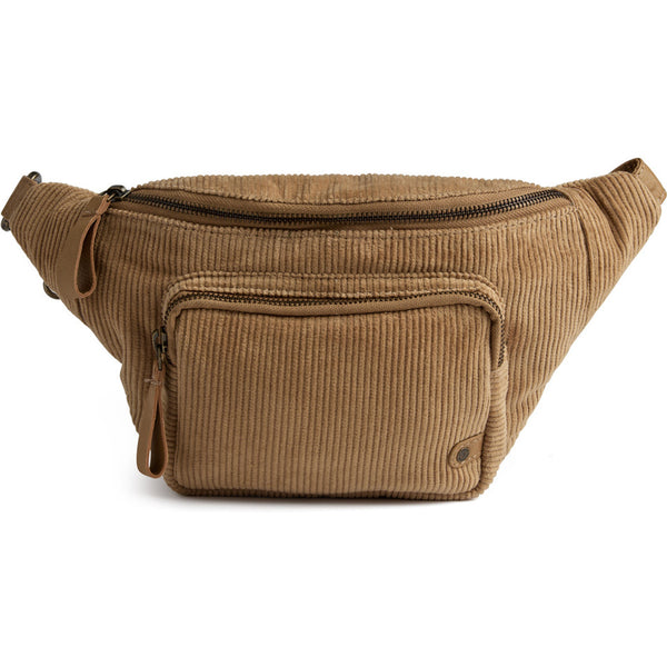 DEPECHE Fløjl bumbag Bumbag 013 Tan