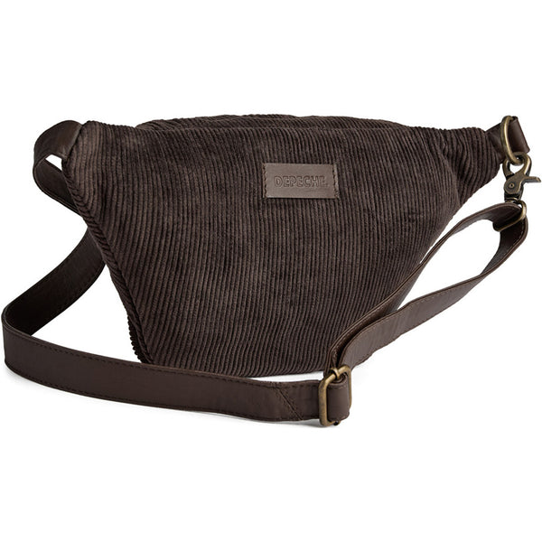 DEPECHE Fløjl bumbag Bumbag 015 Brown