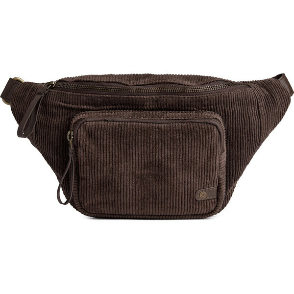 DEPECHE Fløjl bumbag Bumbag 015 Brown