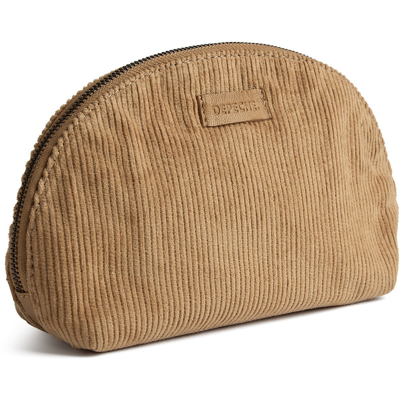 DEPECHE Fløjl makeup taske Make up bag 013 Tan