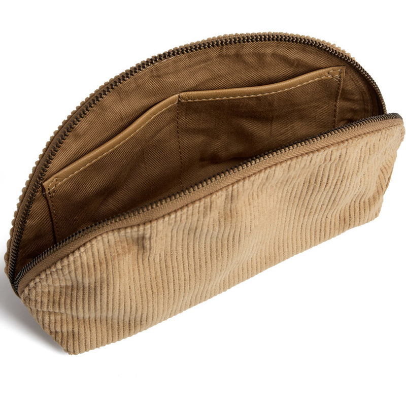 DEPECHE Fløjl makeup taske Make up bag 013 Tan