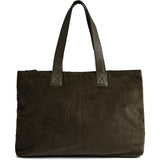 DEPECHE Fløjl shopper Shopper 049 Army Green