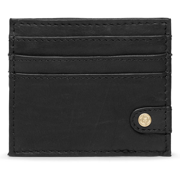 DEPECHE Funktionel kreditkort holder i skind Purse / Credit card holder 099 Black (Nero)