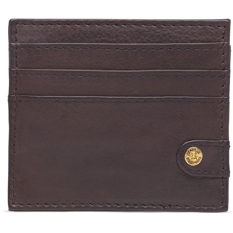 DEPECHE Funktionel kreditkort holder i skind Purse / Credit card holder 161 Dark brown