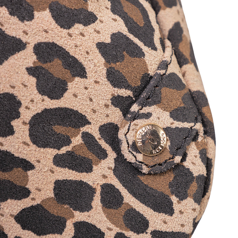 DEPECHE Funktionel og smuk bumbag i skind Bumbag 082 Leopard