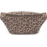 DEPECHE Funktionel og smuk bumbag i skind Bumbag 082 Leopard