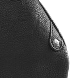 DEPECHE Funktionel og smuk bumbag i skind Bumbag 099 Black (Nero)