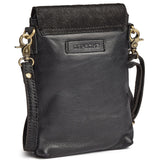 DEPECHE Hair-on mobiltaske Mobilebag 095 Jet Black