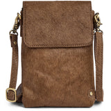 DEPECHE Hair-on mobiltaske Mobilebag 184 Walnut