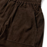 Depeche leather wear Hanna ruskind shorts Shorts 067 Dusty brown