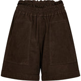 Depeche leather wear Hanna ruskind shorts Shorts 067 Dusty brown