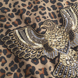 Depeche Clothing Jane jakke dekoreret med et smukt patch Jackets 261 Leopard Printed