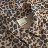 Depeche Clothing Jane jakke dekoreret med et smukt patch Jackets 261 Leopard Printed