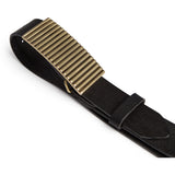 DEPECHE Jeansbælte Belt 154 Black/Brass