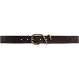 DEPECHE Jeansbælte Belt 161 Dark brown