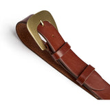DEPECHE Jeansbælte Belt 014 Cognac