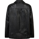 Depeche leather wear Jila Biker Blazer Blazer 099 Black