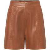Depeche leather wear Julia skind shorts Shorts 005 Vintage cognac