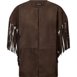 Depeche leather wear Kala Ruskindsvest Vest 341 Warm Deer