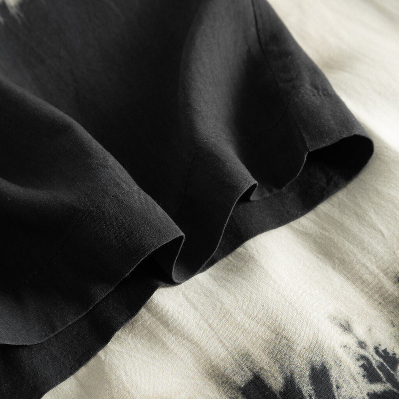 Depeche Clothing Kia bukser i det smukkeste print (RW) Pants 232 Black Printed