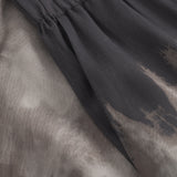 Depeche Clothing Kia bukser i det smukkeste print (RW) Pants 268 Grey Printed