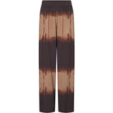 Depeche Clothing Kia bukser i det smukkeste print (RW) Pants 269 Brown Printed