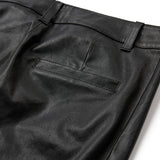 Depeche leather wear Kiri Boot Cut Skindbuks Pants 099 Black