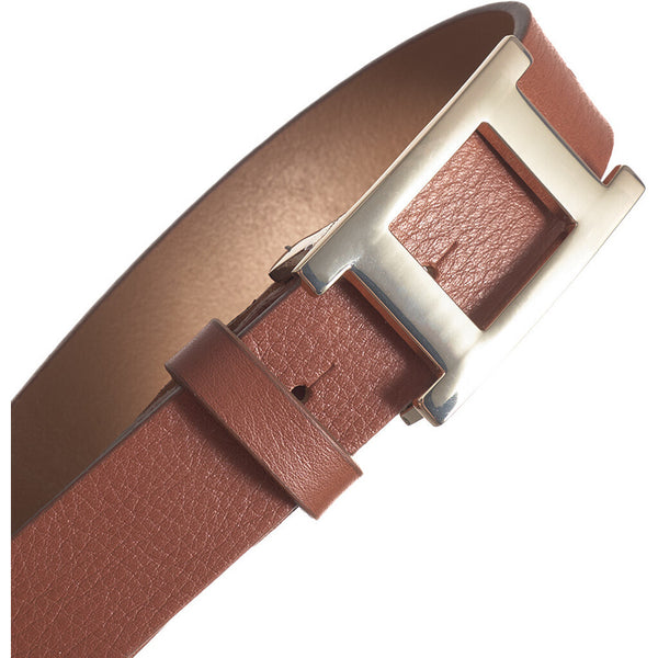 DEPECHE Klassisk bælte Belts 040 Dark cognac